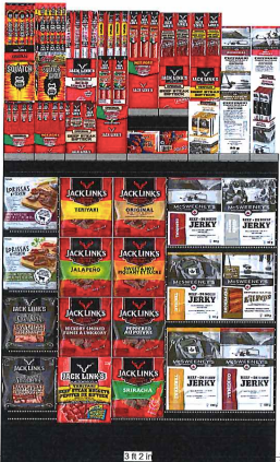 Shell 4 FT West Meat Snacks